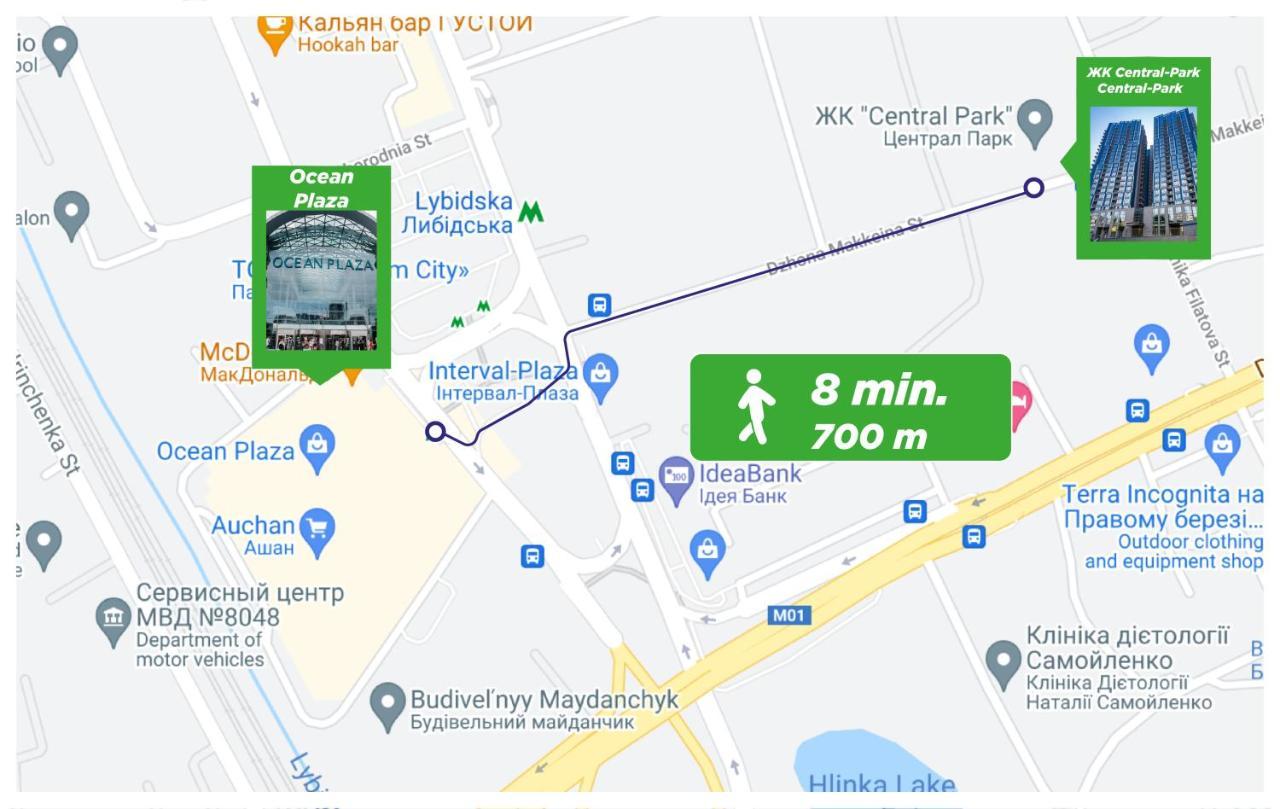 Petrovdom Apartaments 8-188 In Rc Central Park, 7 John Mccain Street Kiev Eksteriør bilde